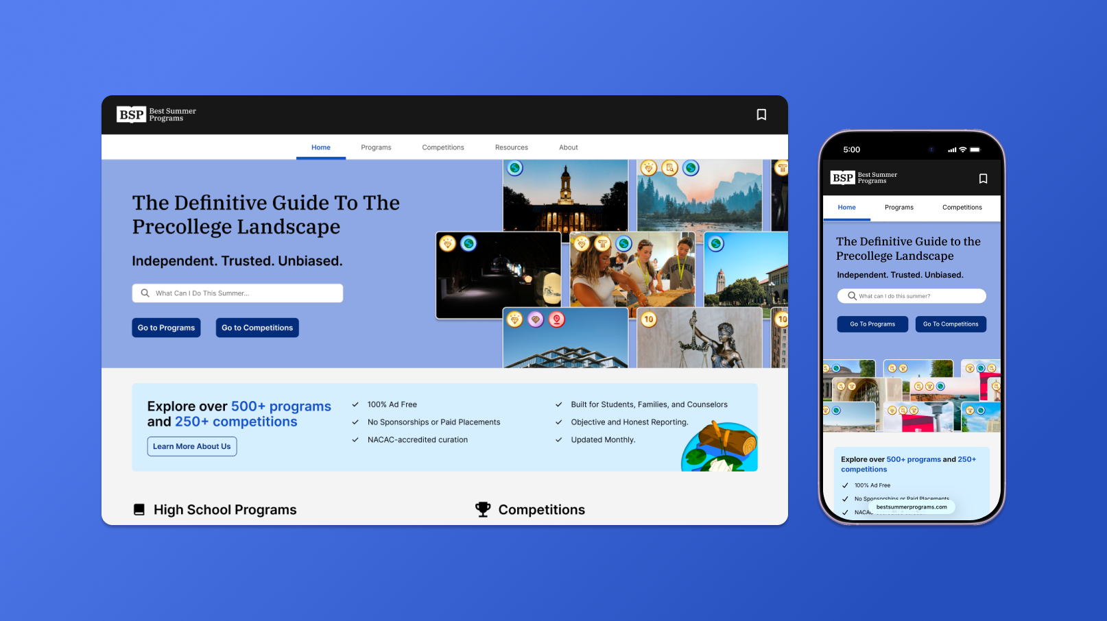 Landing Page Redesign