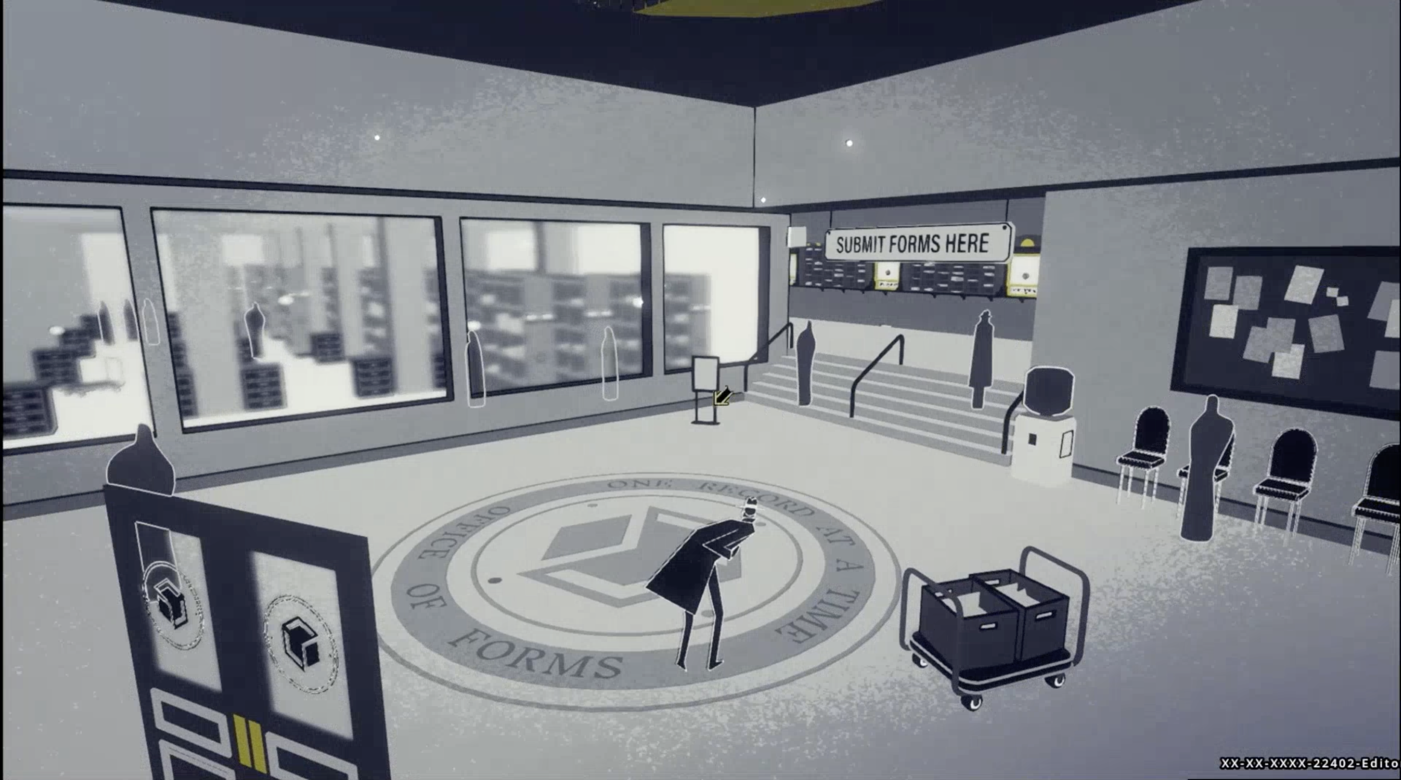 After: zoomed out shot of Office of Forms with mini interactions