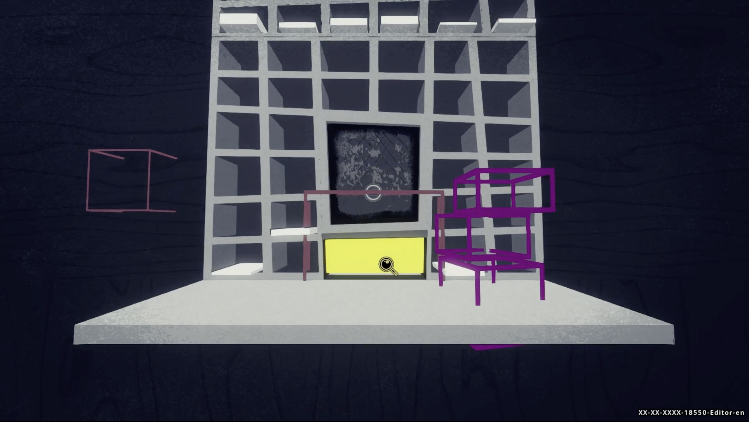 Before: players must find documents at a clerk window