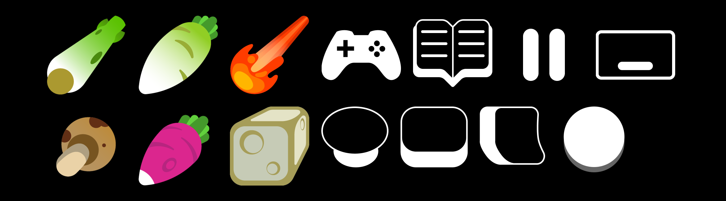 Pause icons